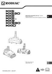 Zodiac MX930 Manual De Instalación Y De Uso