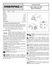 Enerpac CDB Manual De Instrucciones