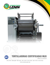 Manufacturas Lenin MLR 60 NSF Manual De Operación