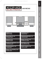 König Electronic HAV-MCS42 Manual De Uso