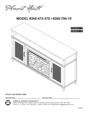 Pleasant Hearth 260-796-10 Instrucciones De Montaje