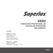 Superlux UK82 Manual Del Usuario