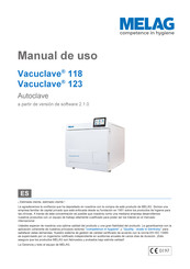 MELAG Vacuclave 118 Manual De Uso