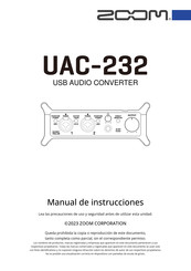 Zoom UAC-232 Manual De Instrucciones