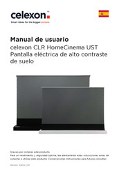 Celexon CLR HomeCinema UST Manual De Usuario