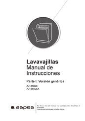 Aspes AJ13600E Manual De Instrucciones