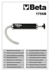 Beta 1756B Manual De Uso E Instrucciones