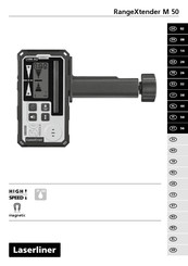 LaserLiner RangeXtender M 50 Manual De Instrucciones