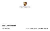 Porsche LED Lamp Set Manual De Instrucciones