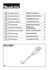 Makita DCL280F Manual De Instrucciones