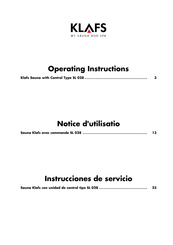 Klafs SL 028 Instrucciones De Operación