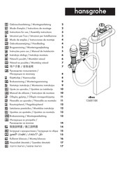 Hansgrohe sBox 1348118 Serie Modo De Empleo/Instrucciones De Montaje