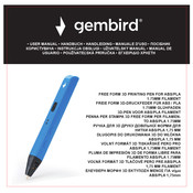 Gembird 3DP-PEN-01 Manual De Usuario