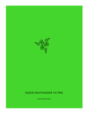 Razer DEATHADDER V3 PRO Manual Del Usuario