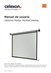 Celexon Motor HomeCinema Manual De Usuario