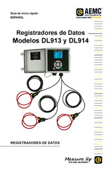 AEMC Instruments DL914 Guia De Inicio Rapido