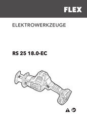 Flex RS 25 18.0-EC Instrucciones De Funcionamiento