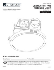 Utilitech 1074715 Manual De Instalación