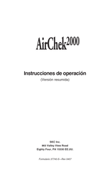 SKC AirChek2000 Instrucciones De Operación