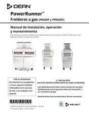 Dean PowerRunner FPRG50T Manual De Instalación, Operación Y Mantenimiento