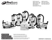 ProTeam 107324 Super HalfVac Pro Manual Del Propietário