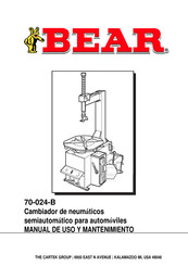 Bear 70-024-B Manual De Uso Y Mantenimiento