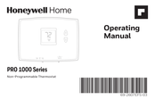 Honeywell Home PRO TH1110DH Manual De Funcionamiento