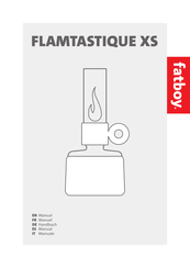 fatboy FLAMTASTIQUE XS Manual