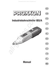 Proxxon IBS/A Manual Del Usuario