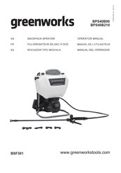 GreenWorks BSF301 Manual De Instrucciones