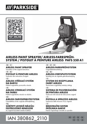 Parkside PAFS 550 A1 Traducción Del Manual De Instrucciones Original