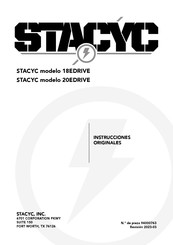 STACYC 18EDRIVE Instrucciones Originales