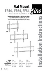 FINO FF44 Instrucciones De Instalación