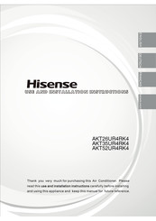 Hisense AKT26UR4RK4 Instrucciones De Instalación