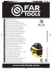 Far Tools NL 20 Traduccion Del Manual De Instrucciones Originale