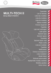 Romer Britax MULTI-TECH II Manual De Instrucciones