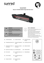 Sunred Dark RD-DARK-VIN25W Manual