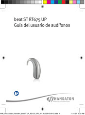 Hansaton beat ST 1-RT675 UP Serie Guia Del Usuario