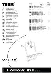 Thule 973-15 Instrucciones De Montaje