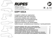 Rupes SSPF Instrucciones Original De Uso Y Manutención