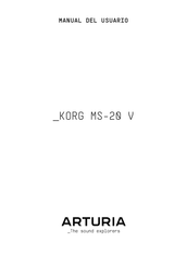 Arturia KORG MS-20 V Manual Del Usuario