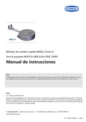 schmalz MATCH RMQC Manual De Instrucciones