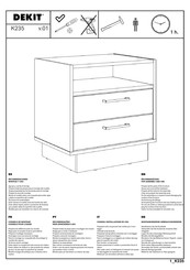 Dekit K235 Instrucciones De Montaje