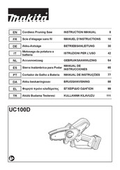 Makita UC100D Manual De Instrucciones