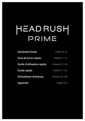 HEADRUSH PRIME Guia De Inicio Rapido