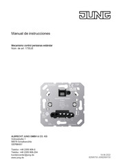 Jung 1730JE Manual De Instrucciones