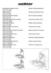 Uebler i31 S Instrucciones De Montaje Y De Uso