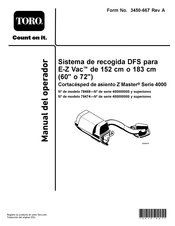 Toro DFS Manual Del Operador