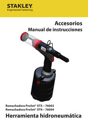 Stanley ProSet XT3 Manual De Instrucciones