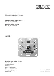 Jung DALI TW 1749 DSTE Manual De Instrucciones